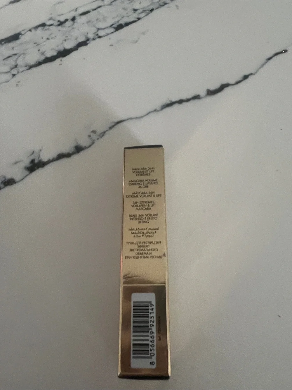 Dolce & Gabbana Metallic Gold Mascara Box
